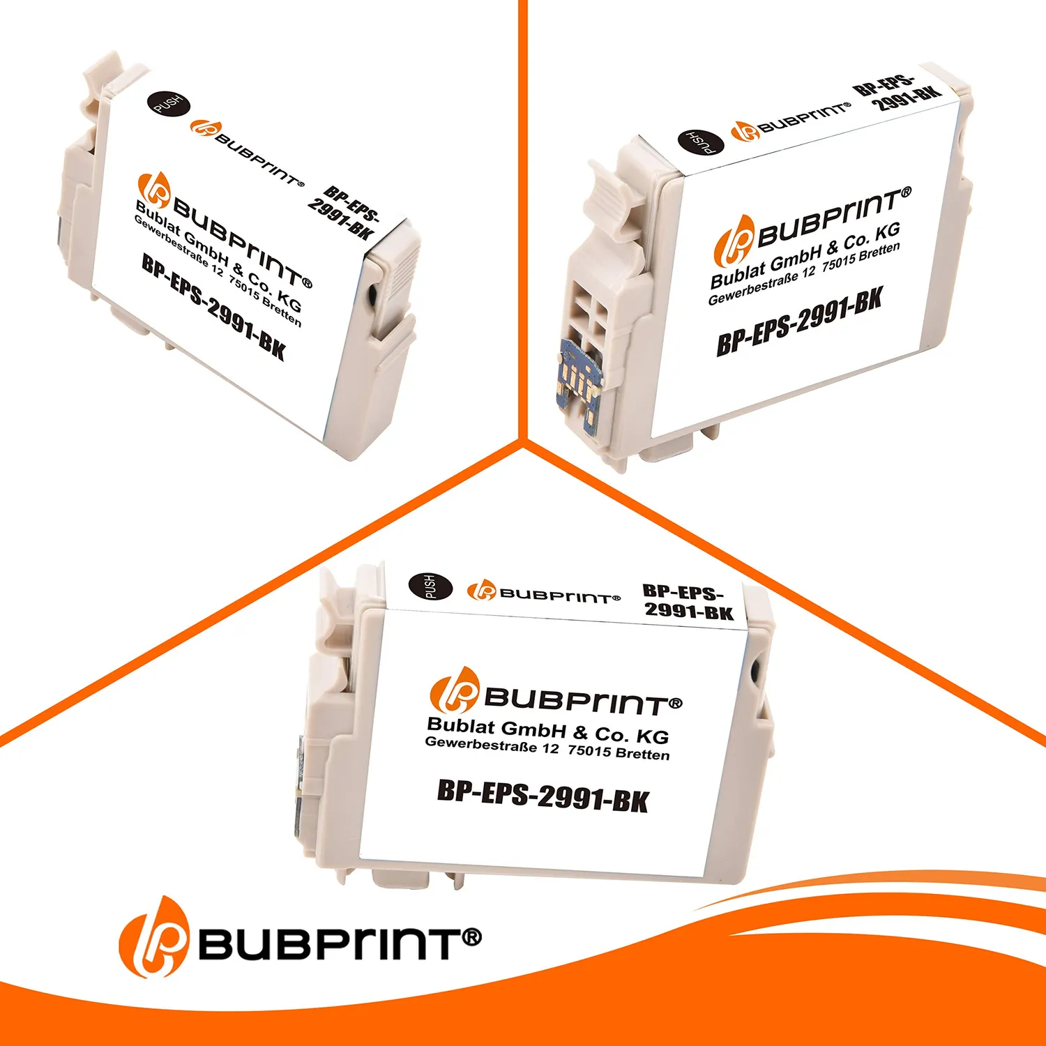Bubprint 29XL Druckerpatronen 5er Pack für Epson kompatibel