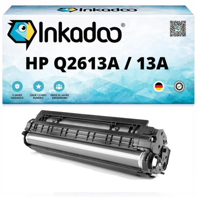 Inkadoo Q2613A 13A Toner Schwarz Einzelpack 2500 Seiten