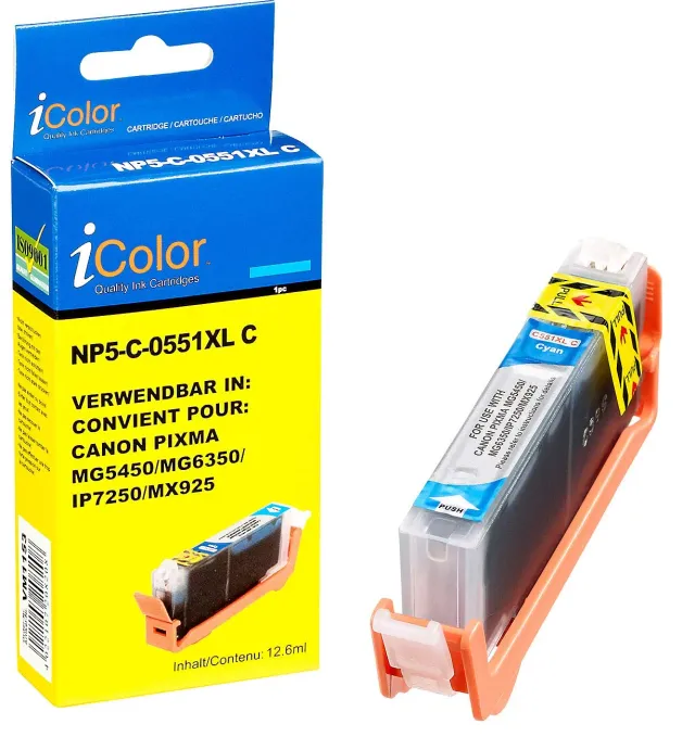 iColor CLI-551 XL Tintenpatrone mit Chip