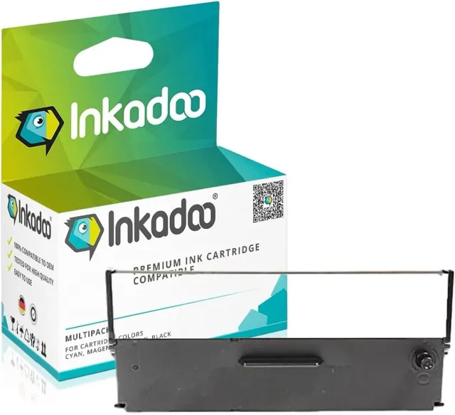 Inkadoo ERC-38-BR Farbband 10er Pack schwarz
