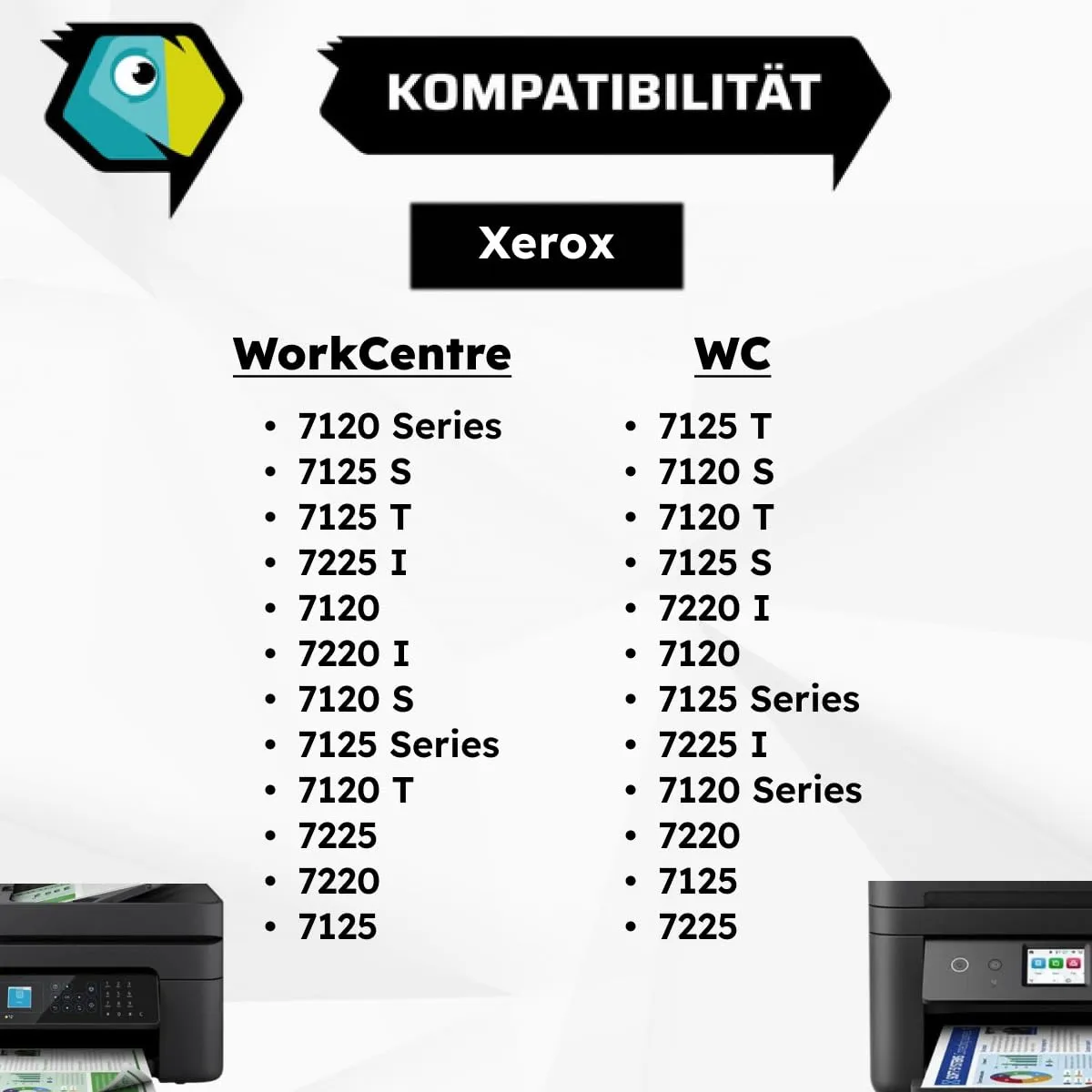Inkadoo 013R00657 Drum-Kit 4er-Set WorkCentre kompatibel