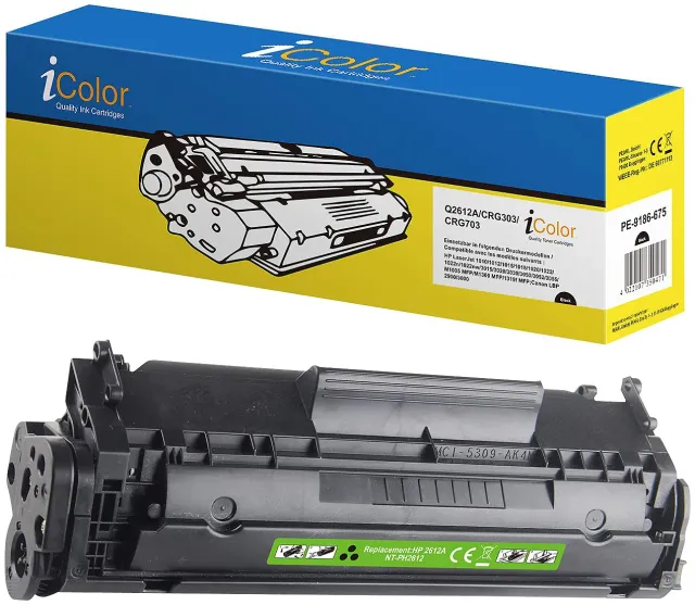 iColor Q2612A / 12A Toner Schwarz 2.000 Seiten