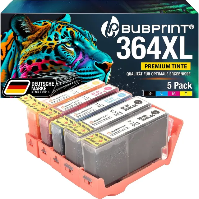 Bubprint HP 364XL Druckerpatronen kompatibel