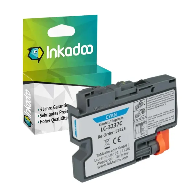 Inkadoo LC-3237C Tintenpatrone Druckertinte