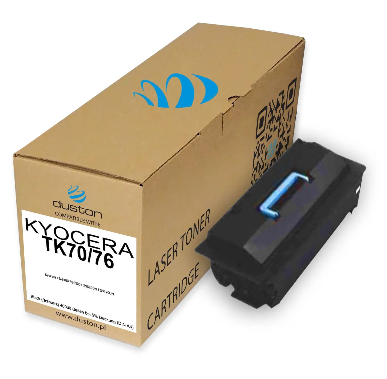 Duston TK-70/76 Toner Schwarz Einzelpack kompatibel