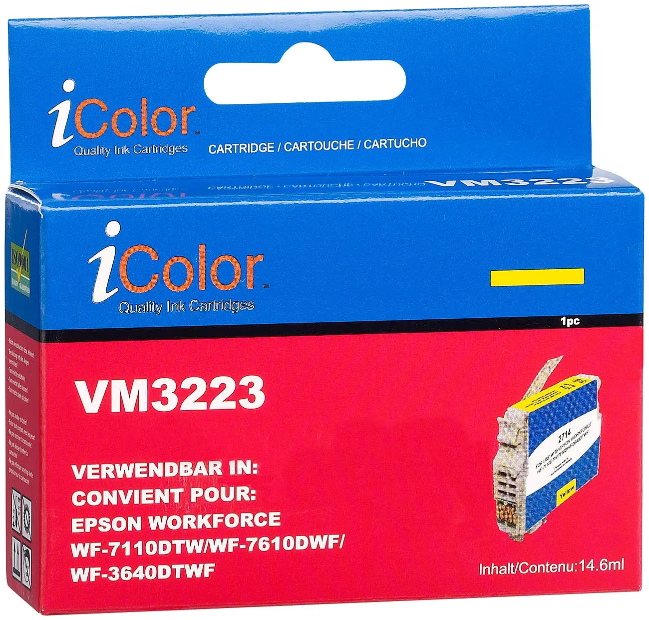 iColor 27XL T2711-T2714 Druckerpatronen CMYK 4er Pack