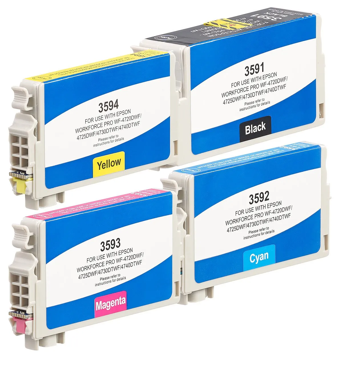 iColor T3596 35XL Druckerpatronen BK/C/M/Y 4er-Pack