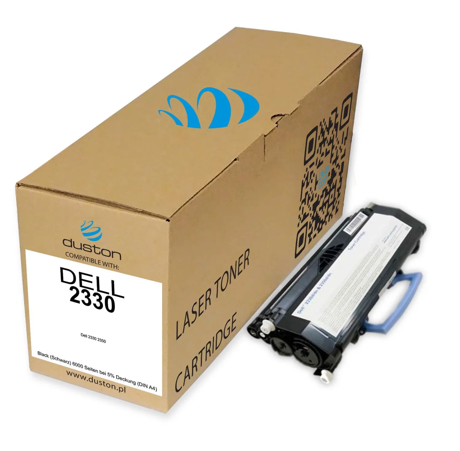 Duston 2330 593-10335 Toner Schwarz 5er-Pack für Dell