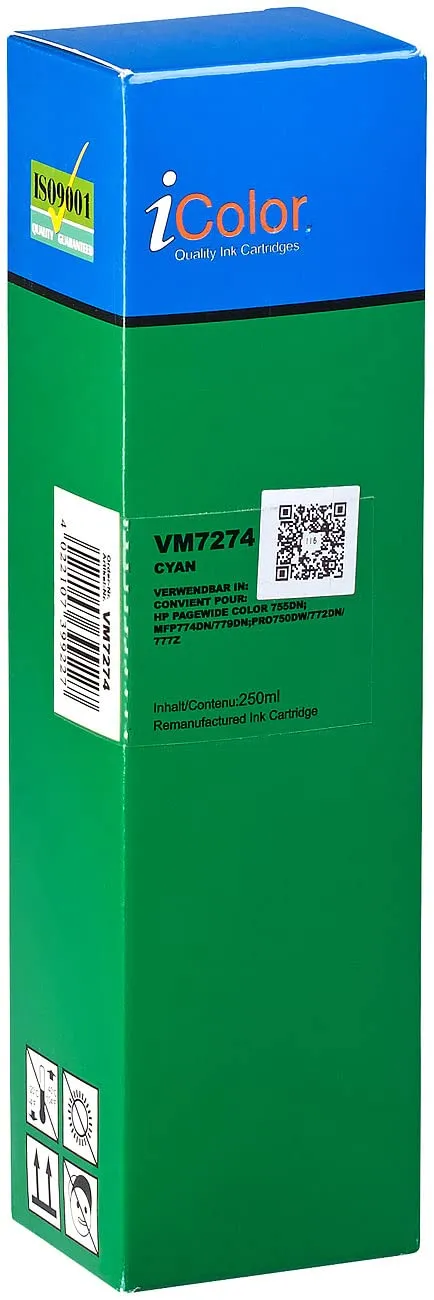 iColor 991X Tintenpatrone Cyan 16000 Seiten