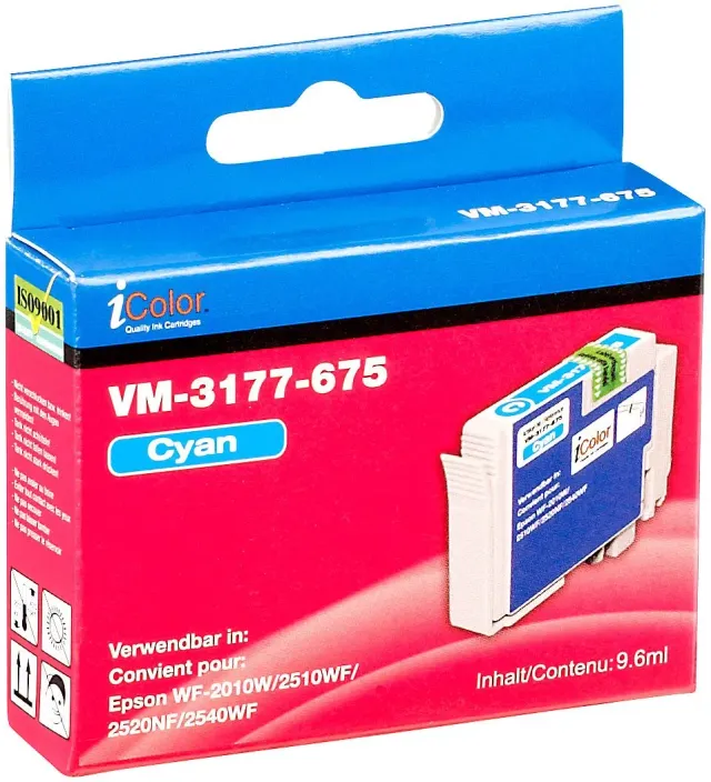 iColor 16XL T1631 Tintenpatrone Cyan kompatibel 11 ml