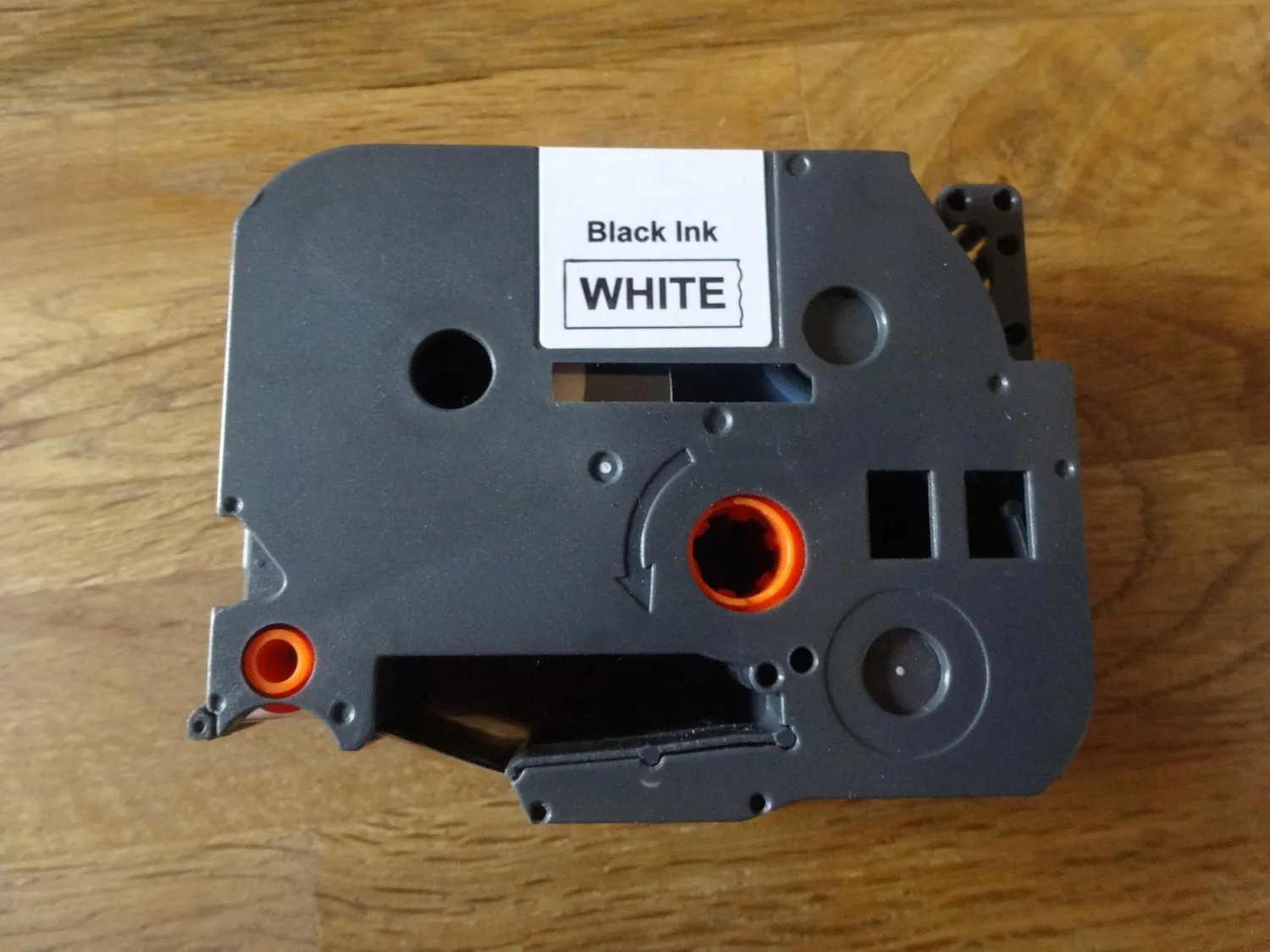 Bubprint TZE-251 Schriftband Schwarz auf Weiß 24mm