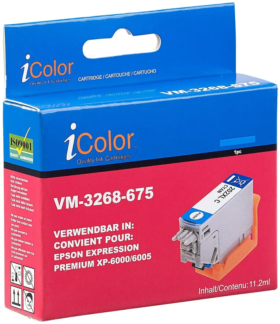 iColor T02H2 202XL Tintenpatrone kompatibel Einzelpack