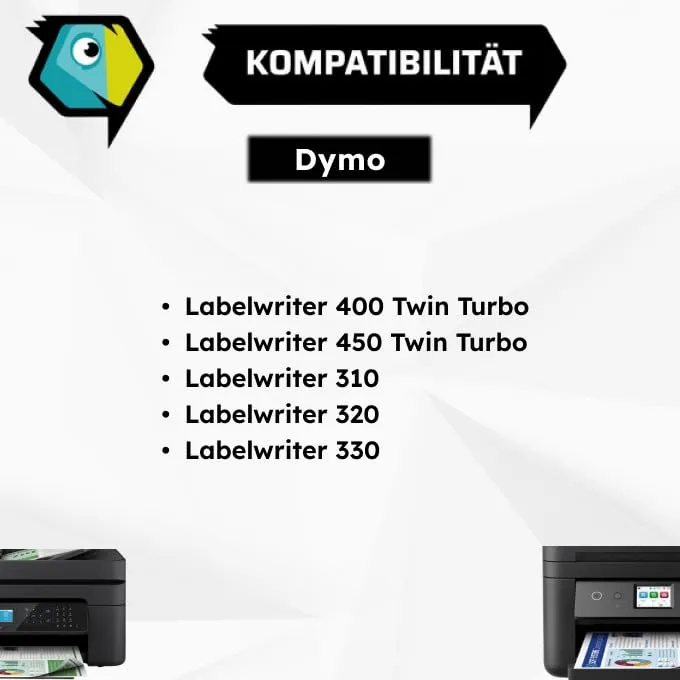Inkadoo 14681 S0719250 Etikett 57x57 weiß kompatibel