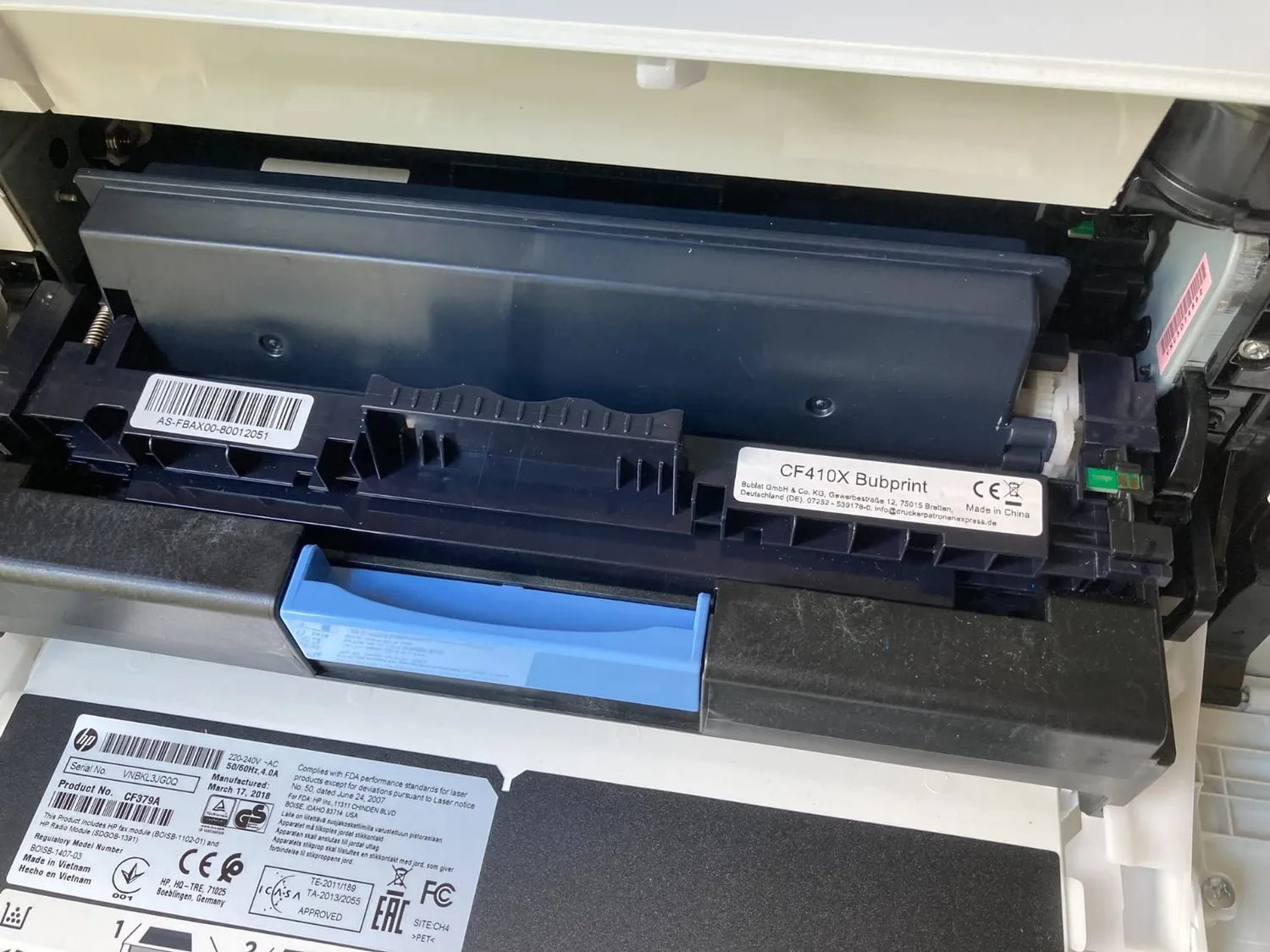 Bubprint 410X CF410X Toner 4er Multipack XXL