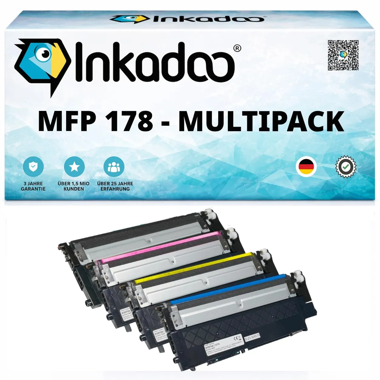 Inkadoo Toner für HP Color Laser MFP 178 nwg kompatibel 700 Seiten