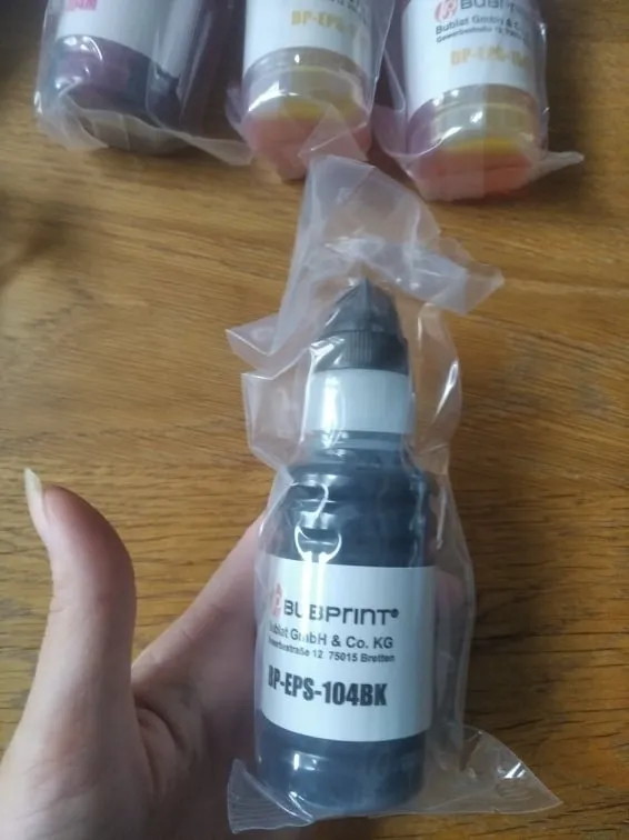 Bubprint 104 Tintenpatronen kompatibel für Epson EcoTank