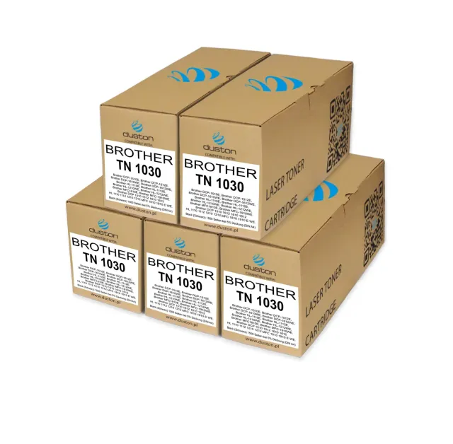 Duston TN1030 TN-1030 Toner Schwarz 5er Pack kompatibel