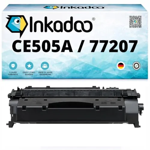 Inkadoo 05A CE505A Tonerkartusche Schwarz XL kompatibel