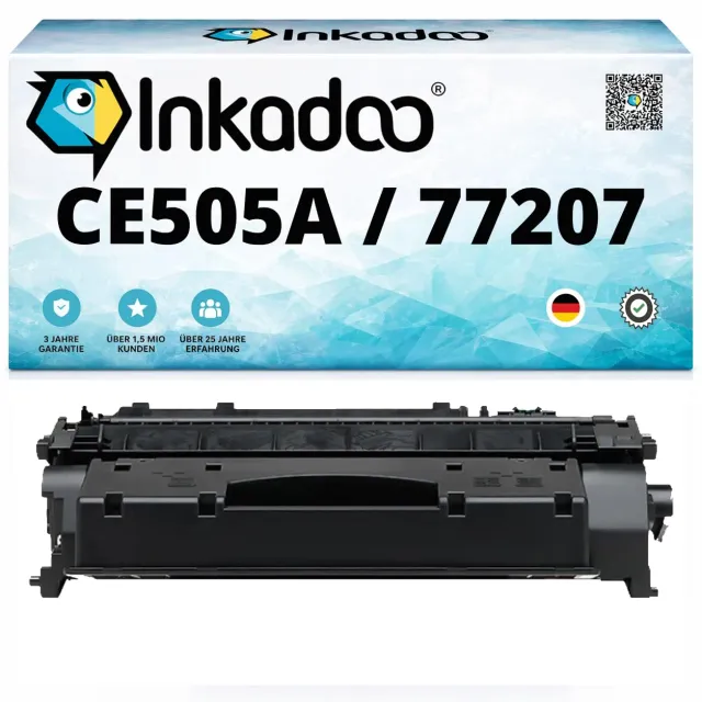 Inkadoo 05A CE505A Tonerkartusche Schwarz XL kompatibel