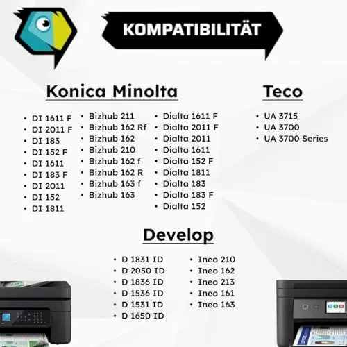 Inkadoo TN-114 Tonerkartusche 2er Pack kompatibel