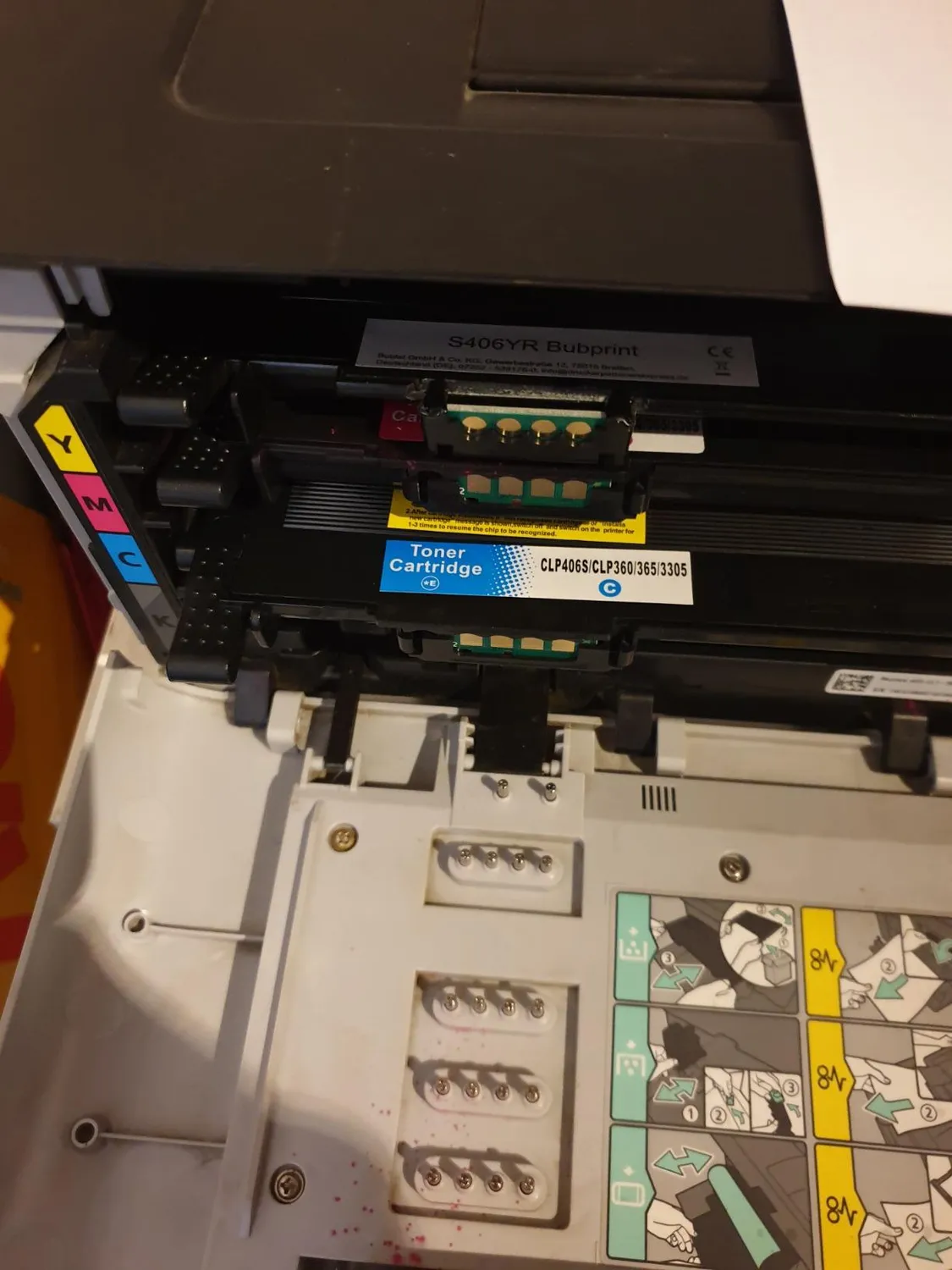Bubprint CLT-Y406S Toner kompatibel