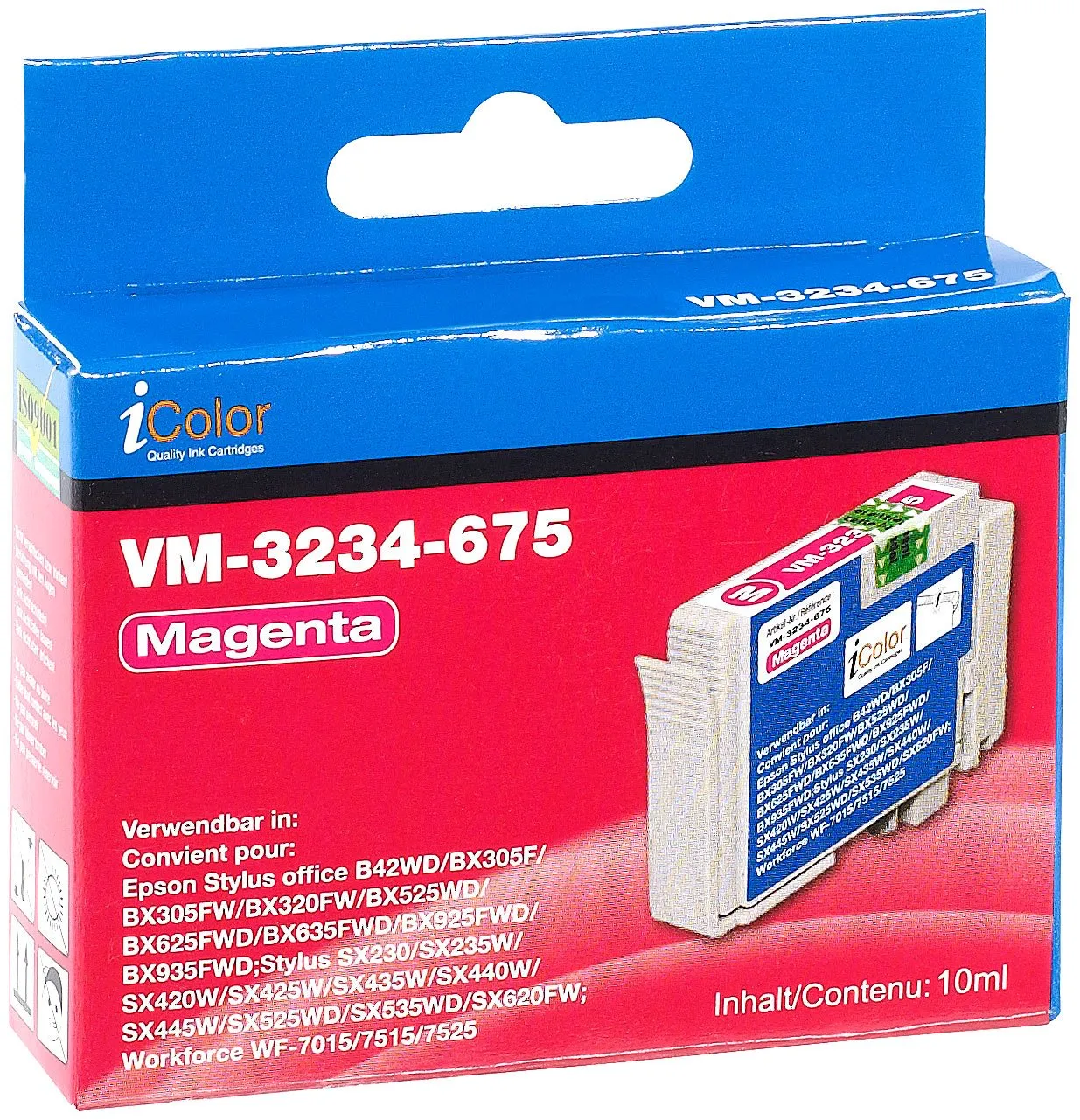 iColor T1295 Tintenpatronen Multipack 4-farbig kompatibel
