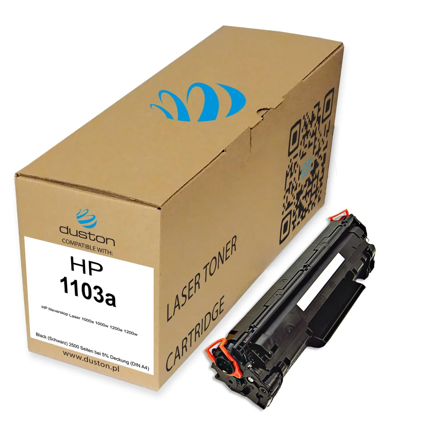 Duston 1103a, W1103A, HP103A Toner Schwarz 3er-Pack kompatibel