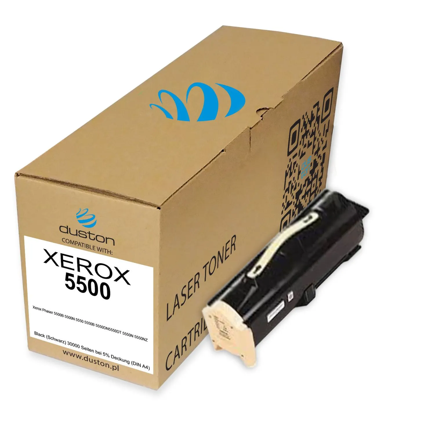 Duston 113R00668 5500 Toner Schwarz 3er kompatibel