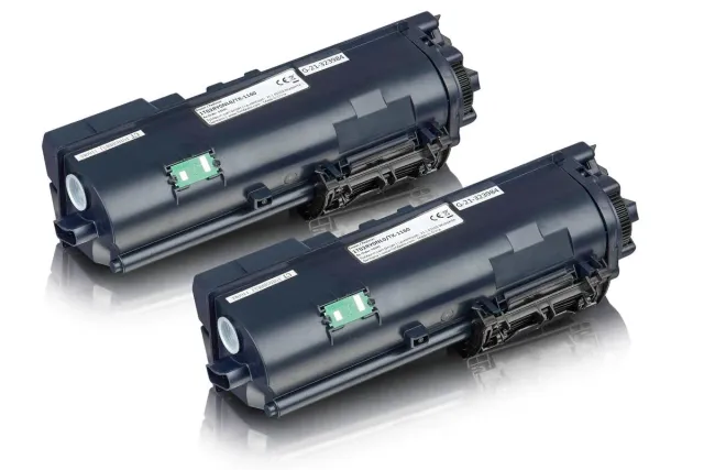 Inkadoo 1T02RY0NL0 / TK-1160 Toner Schwarz 2er Pack