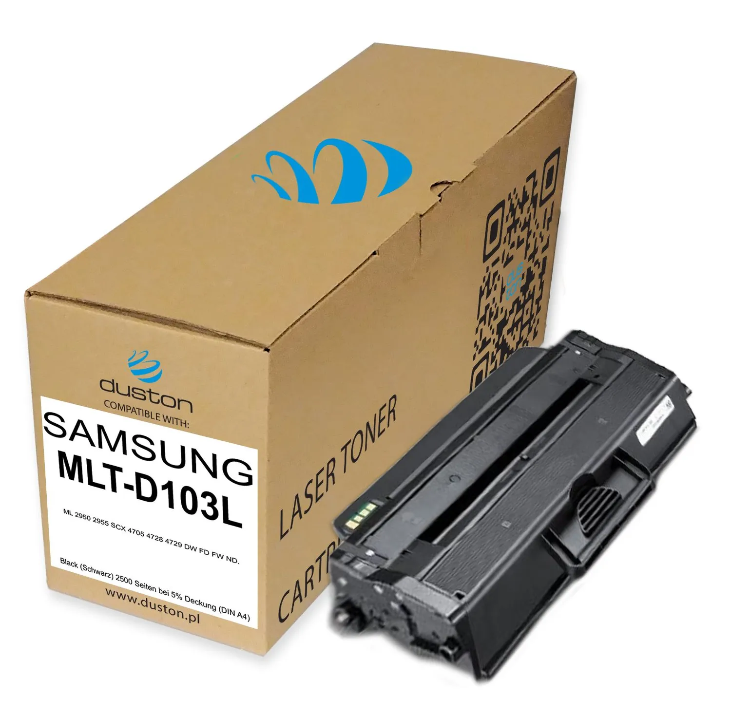 Duston MLT-D103L Toner Schwarz 3er-Pack kompatibel