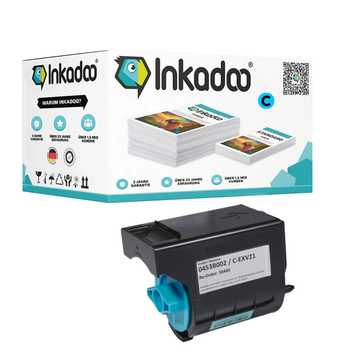 Inkadoo 0453B002 / C-EXV21 Toner kompatibel