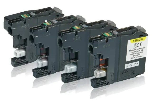 Inkadoo LC-127XL Tintenpatronen Multipack 4er kompatibel