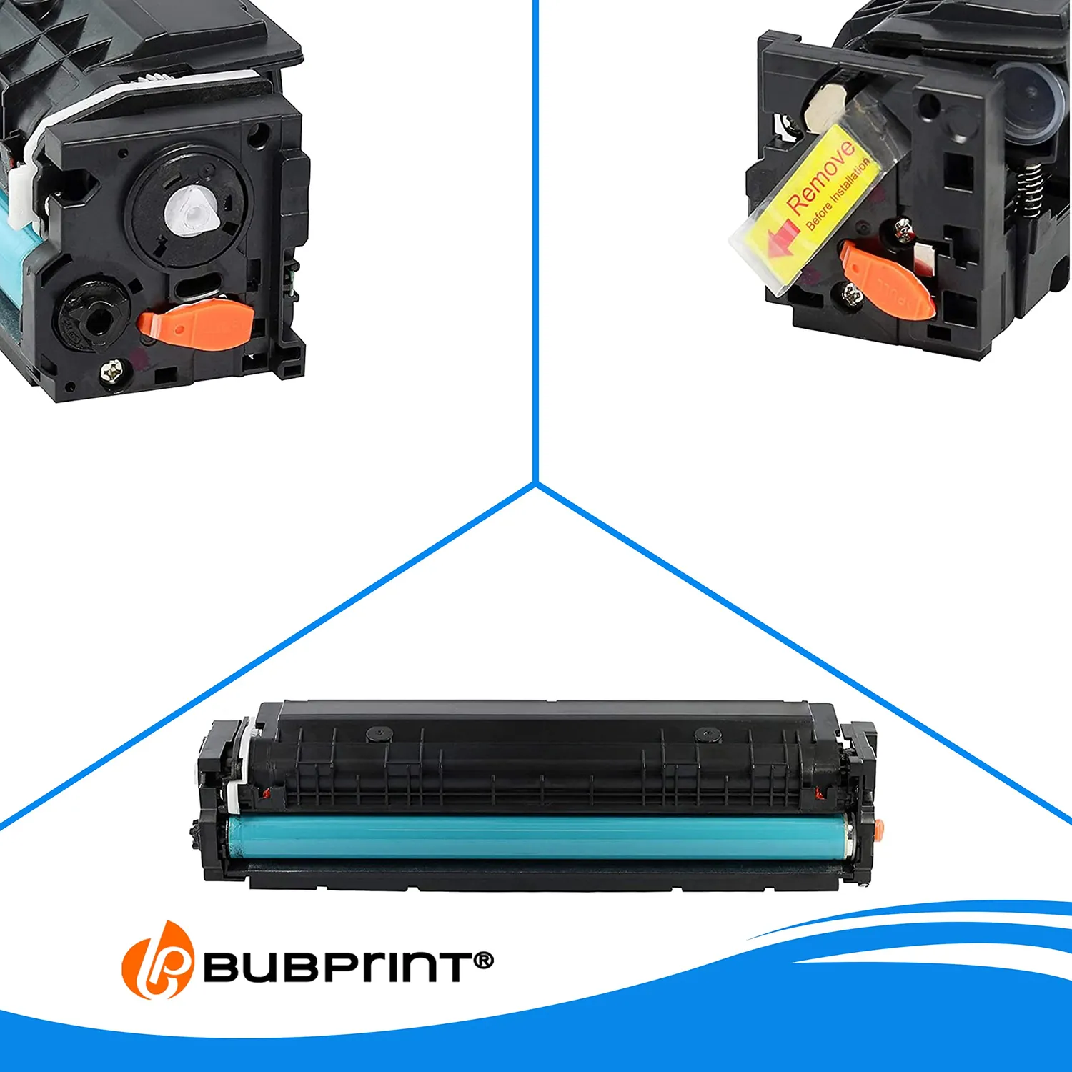 Bubprint 203X CF540X Toner 5er Multipack kompatibel