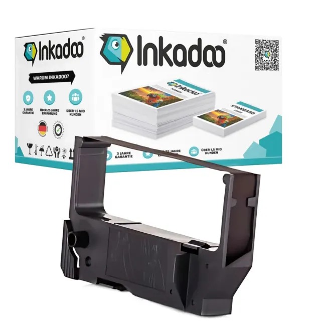 Inkadoo RC-200B Farbband schwarz kompatibel