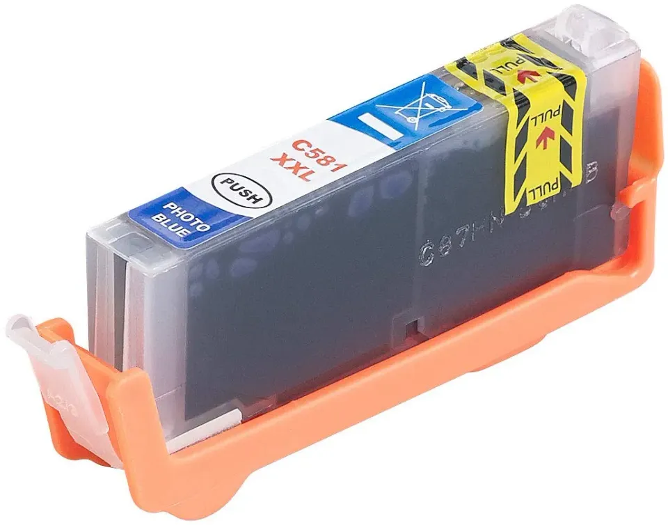 iColor CLI-581PB XXL Tintenpatrone photo-blau Einzelpack kompatibel