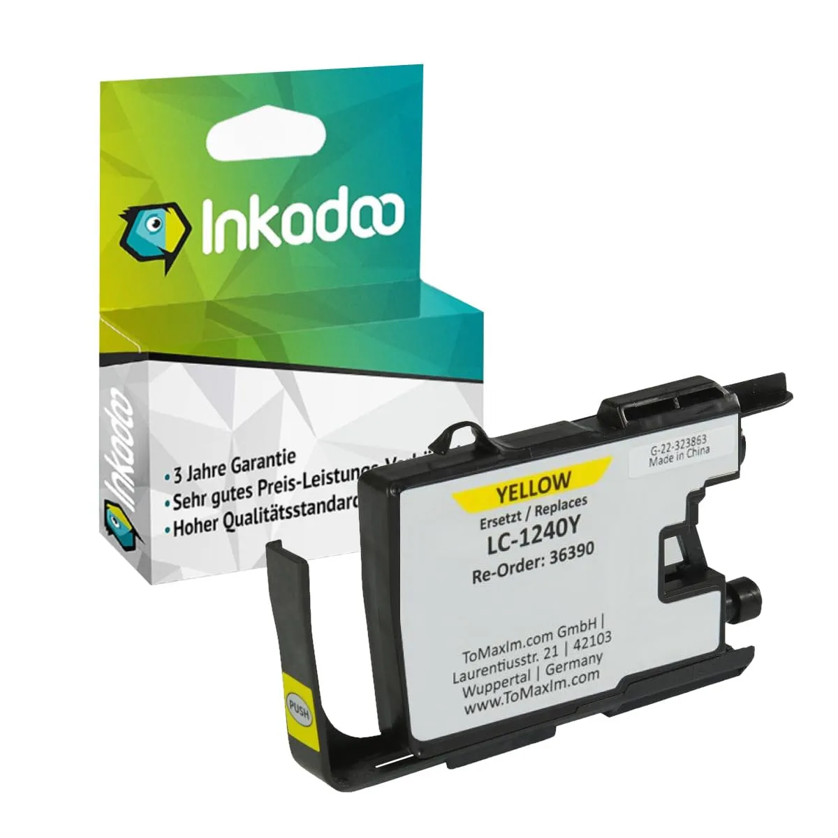 Inkadoo LC-1240 Tintenpatrone Brother