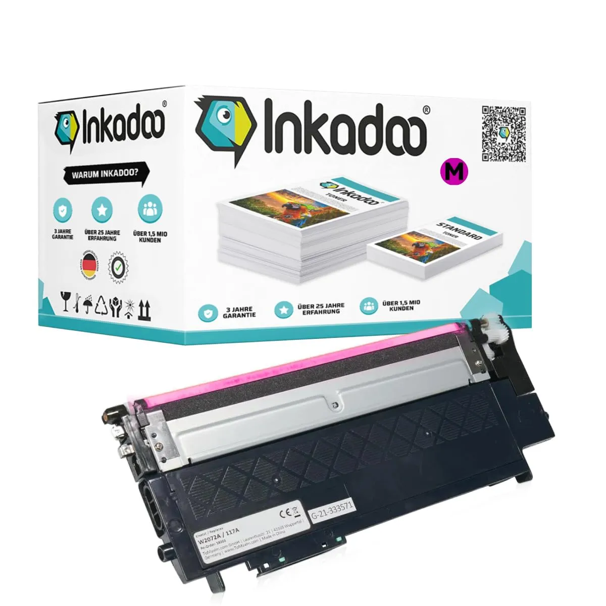 Inkadoo Toner für HP Color Laser MFP 178 nwg kompatibel 700 Seiten