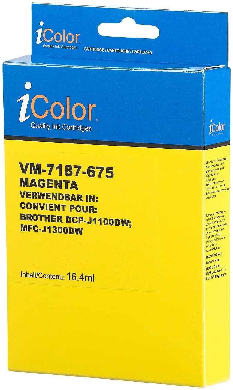 iColor LC3233M Tintenpatrone Magenta 1500 Seiten