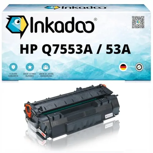 Inkadoo Q7553A 53A Toner Schwarz 3.000 Seiten