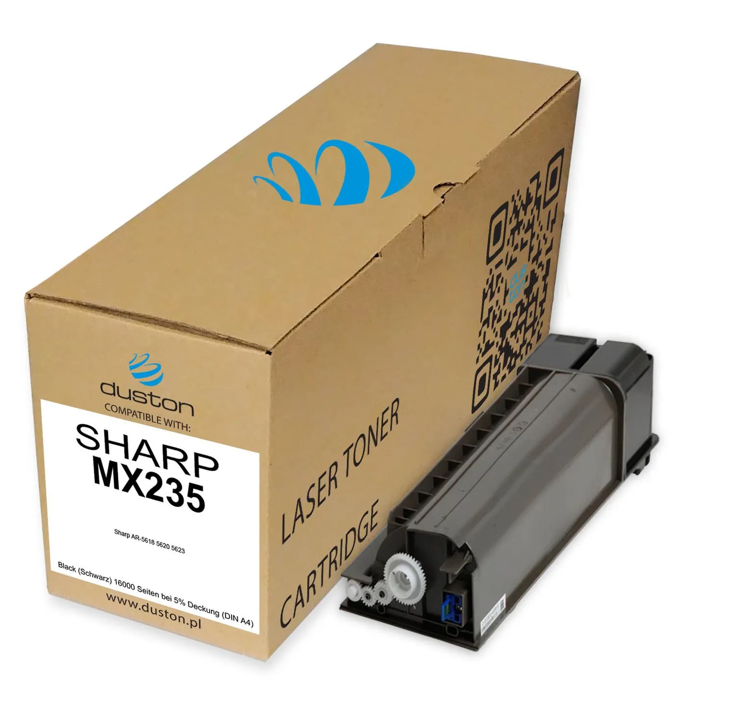 Duston MX235 MX-235GT Toner schwarz 5X kompatibel