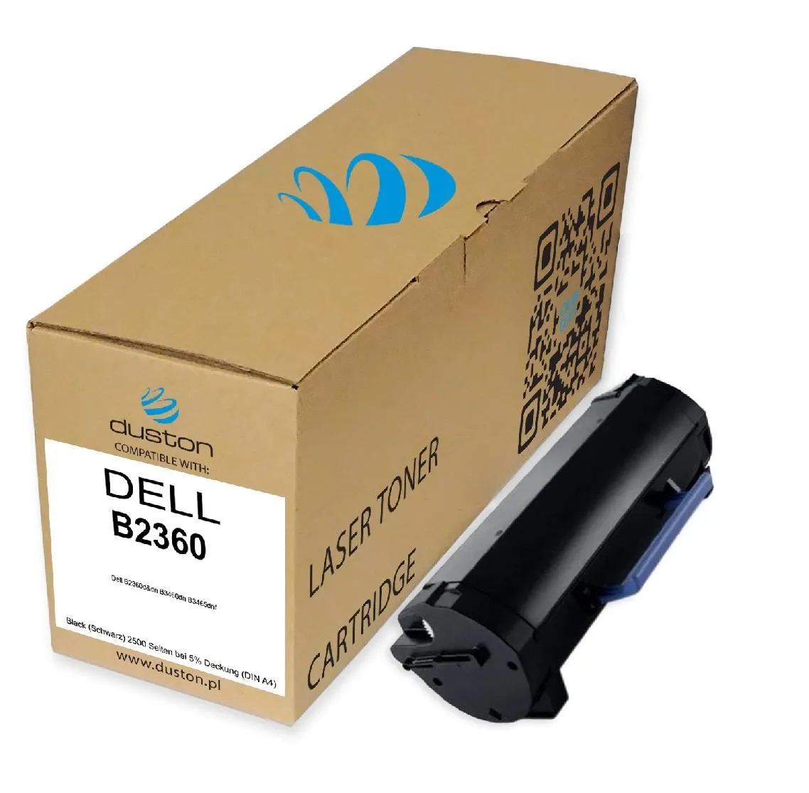 Duston B2360 593-11165 Toner schwarz 5er Pack
