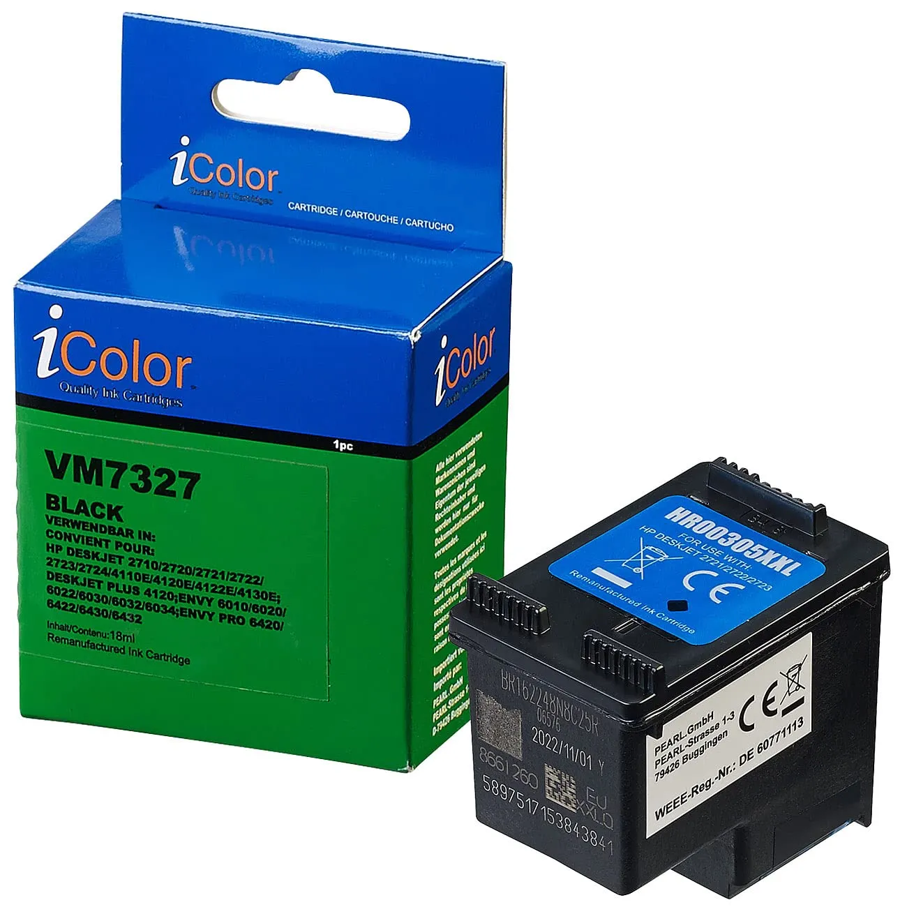 iColor 305XL Tintenpatrone CMYK 4er-Set kompatibel