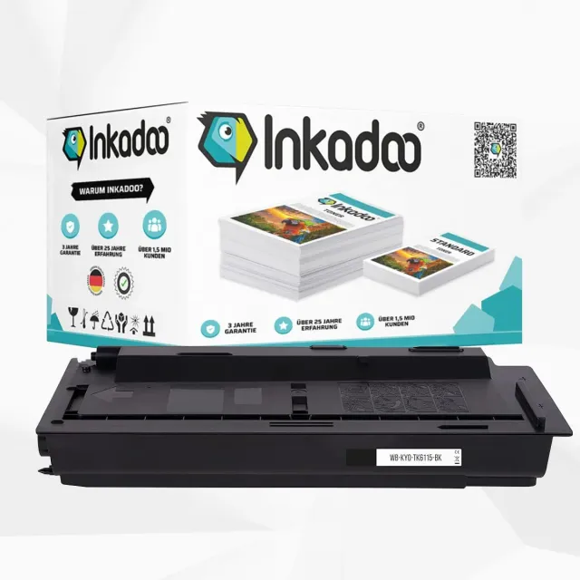 Inkadoo 1T02P10NL0 / TK-6115 Toner Schwarz