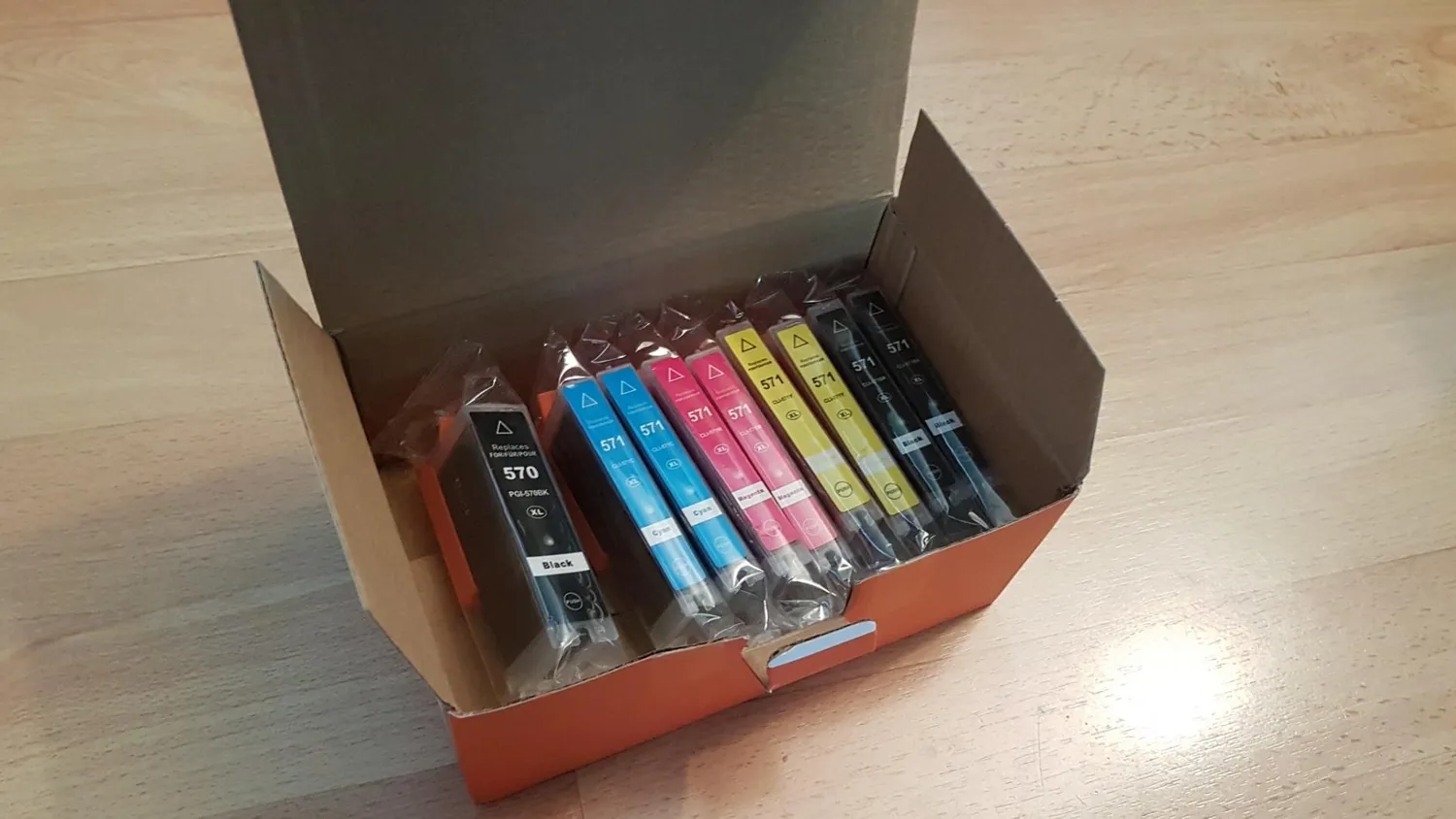 Bubprint PGI-570 CLI-571 XL Druckerpatronen Multipack kompatibel
