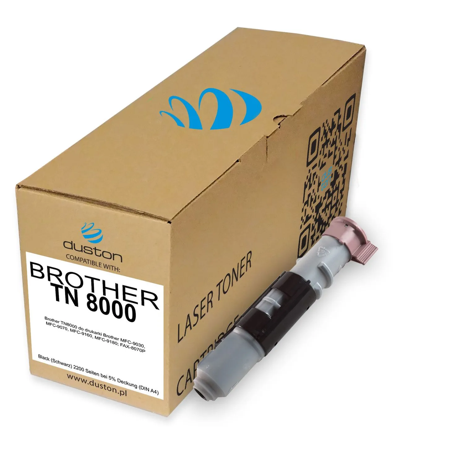 Duston TN8000 TN-8000 Toner Schwarz 3er-Pack kompatibel
