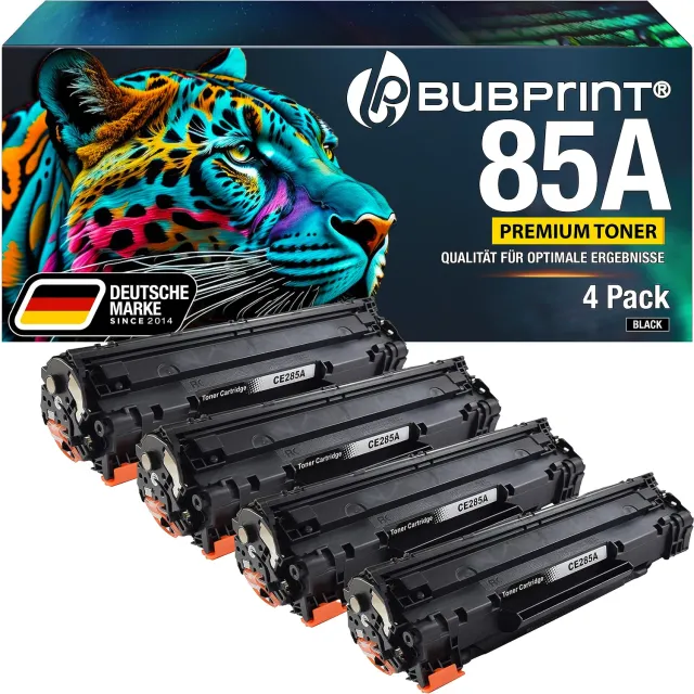 Bubprint 85A CE285A Tonerkartuschen Schwarz Laser