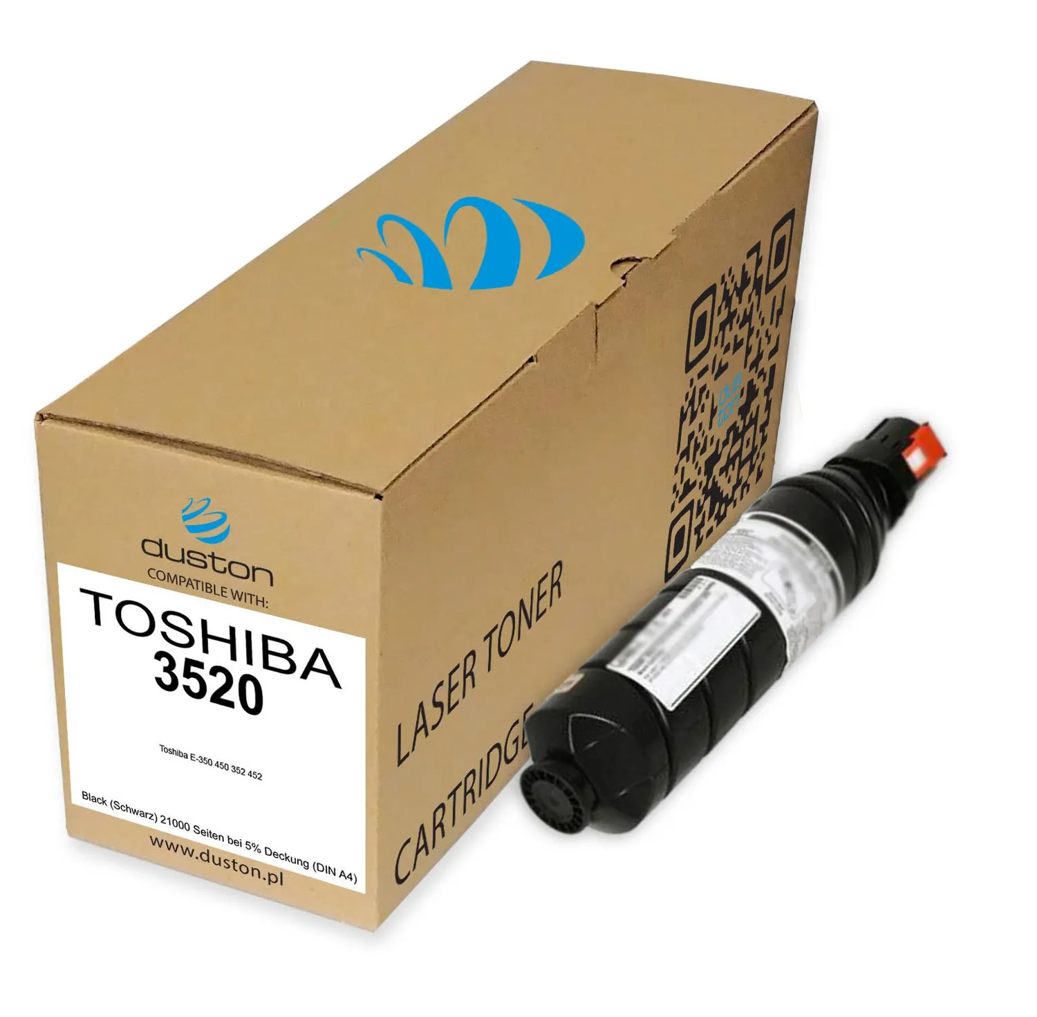 Duston 3520 T-3520 6AJ00000037 Toner Schwarz 3er für Toshiba