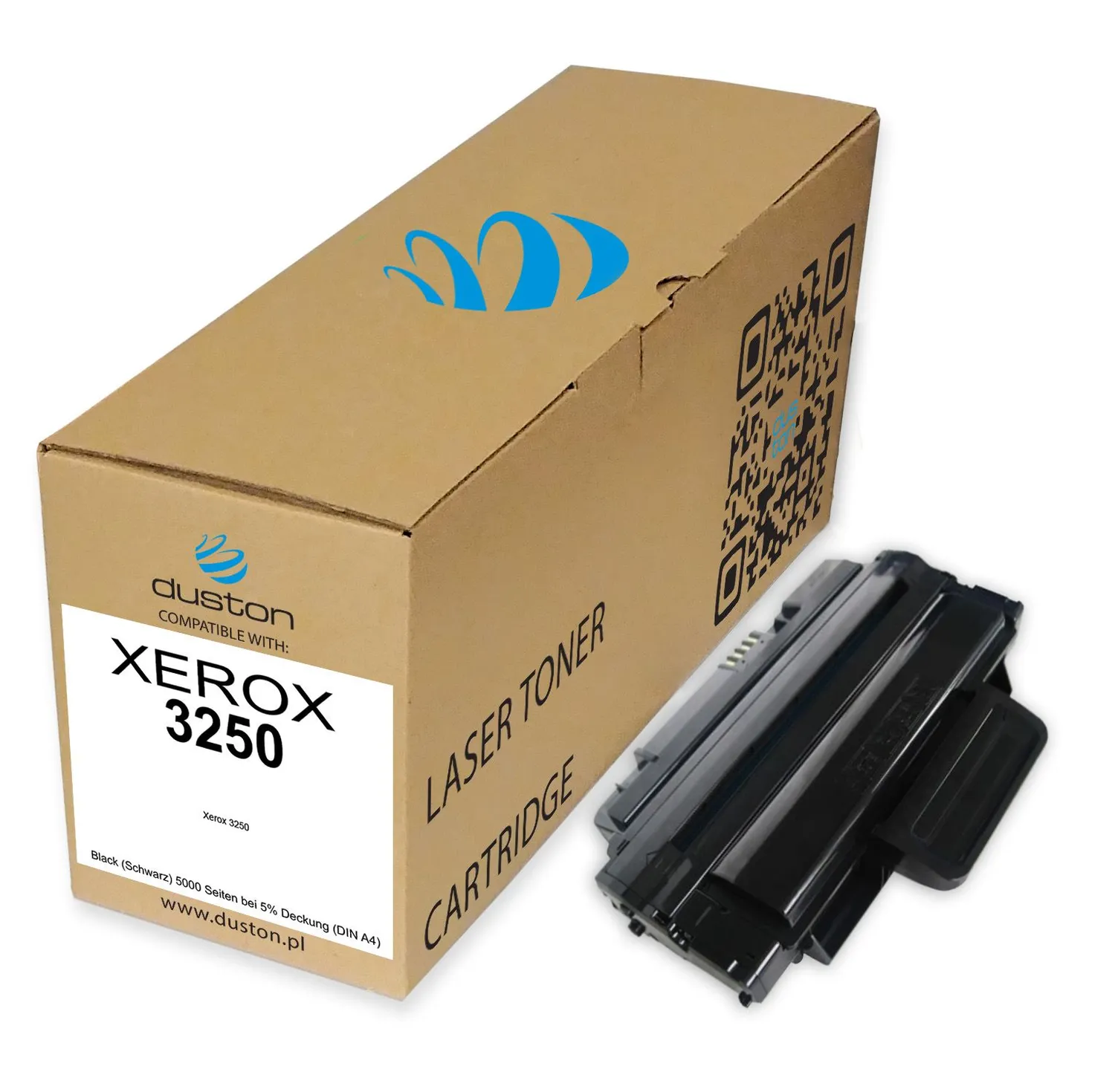 Duston 3250 106R01374 Toner Schwarz Einzelpack kompatibel
