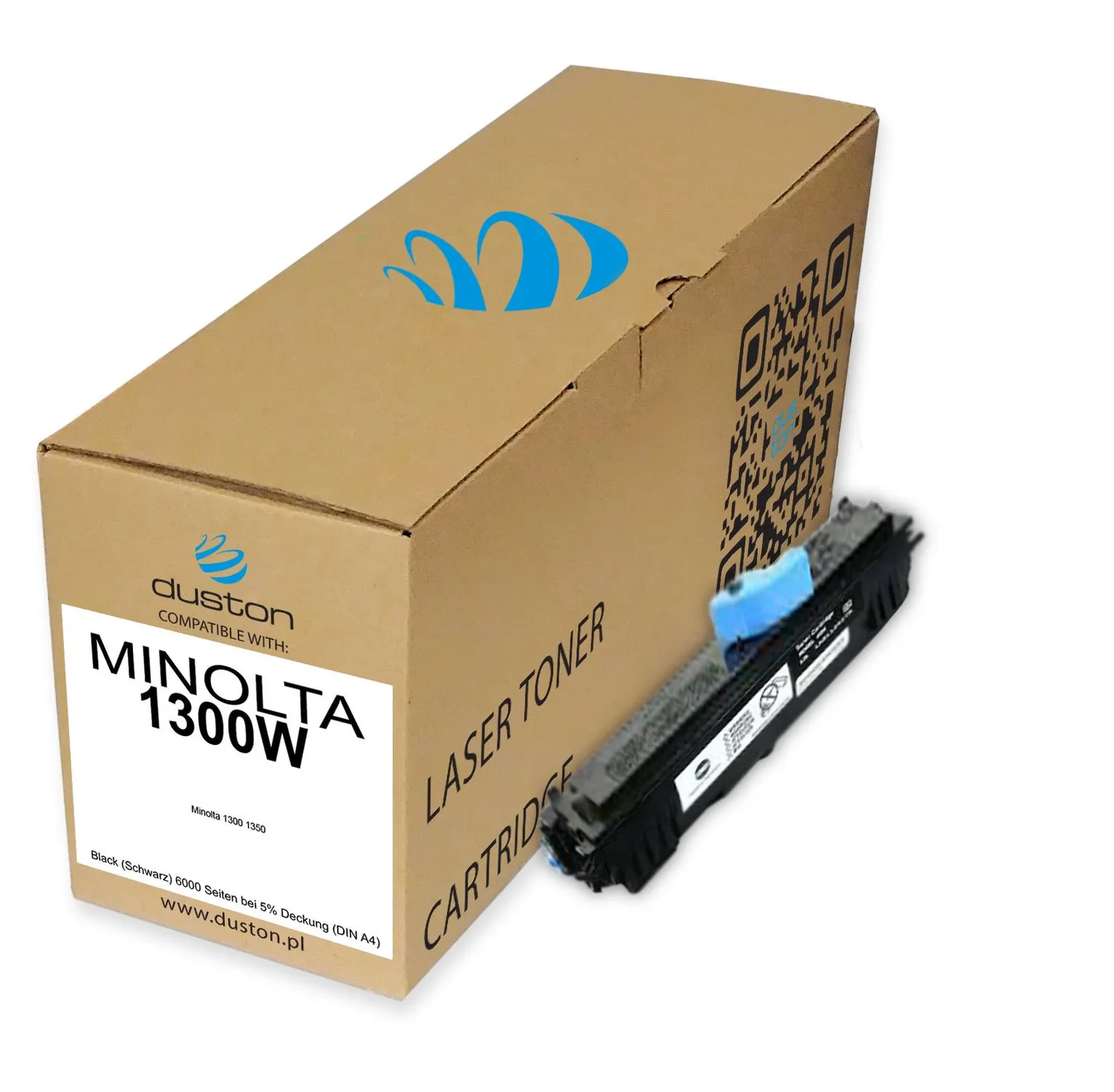 Duston 1300W 1710567002 4518-812 Toner Schwarz für Minolta 1300