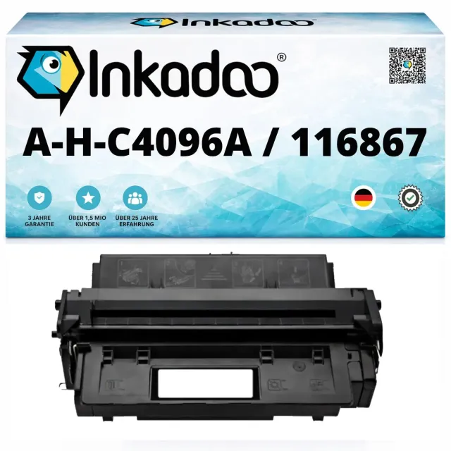 Inkadoo C4096A 96A Toner Schwarz XXL Einzelpack